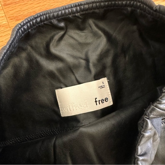 Aritzia Wilfred Free Daria Pant Leather Leggings - Picture 5 of 6